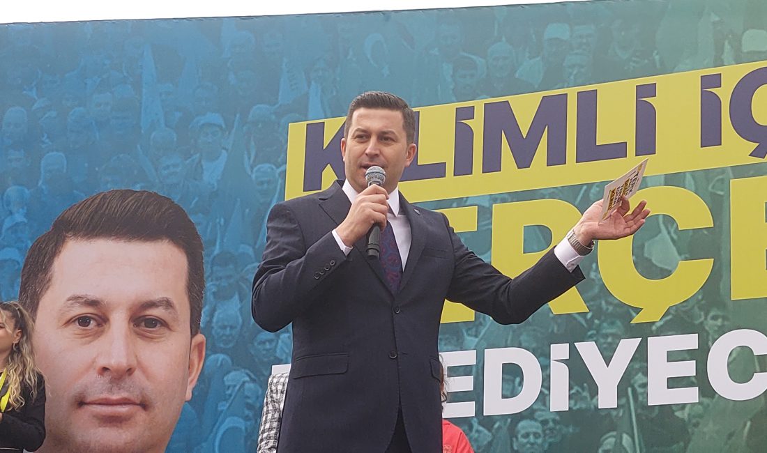 AKP'nin Kilimli ilçesindeki mitinginde