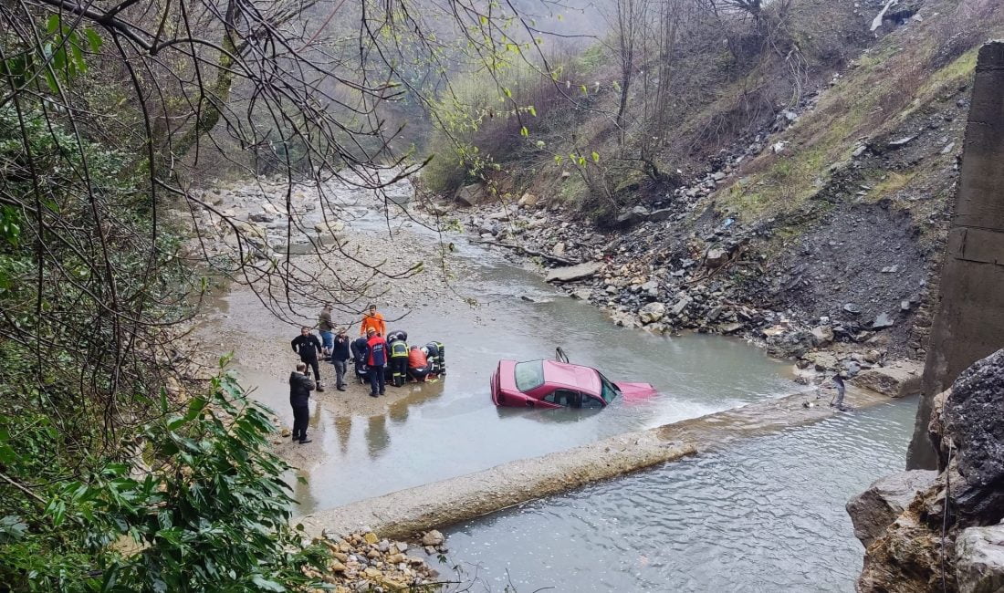 Zonguldak’ta kontrolden çıkan bir