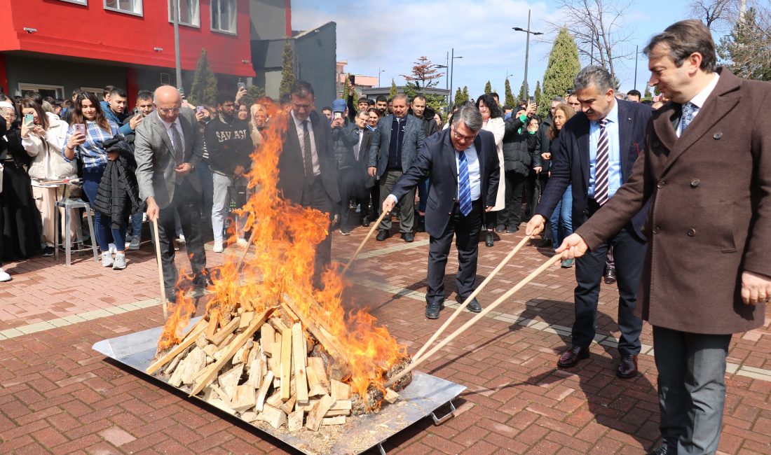 Nevruz Ateşi BEÜ’de yandı