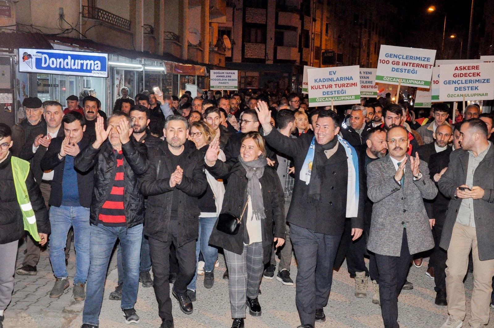 Ulupınar’ın mahalle toplantısı mitinge dönüştü