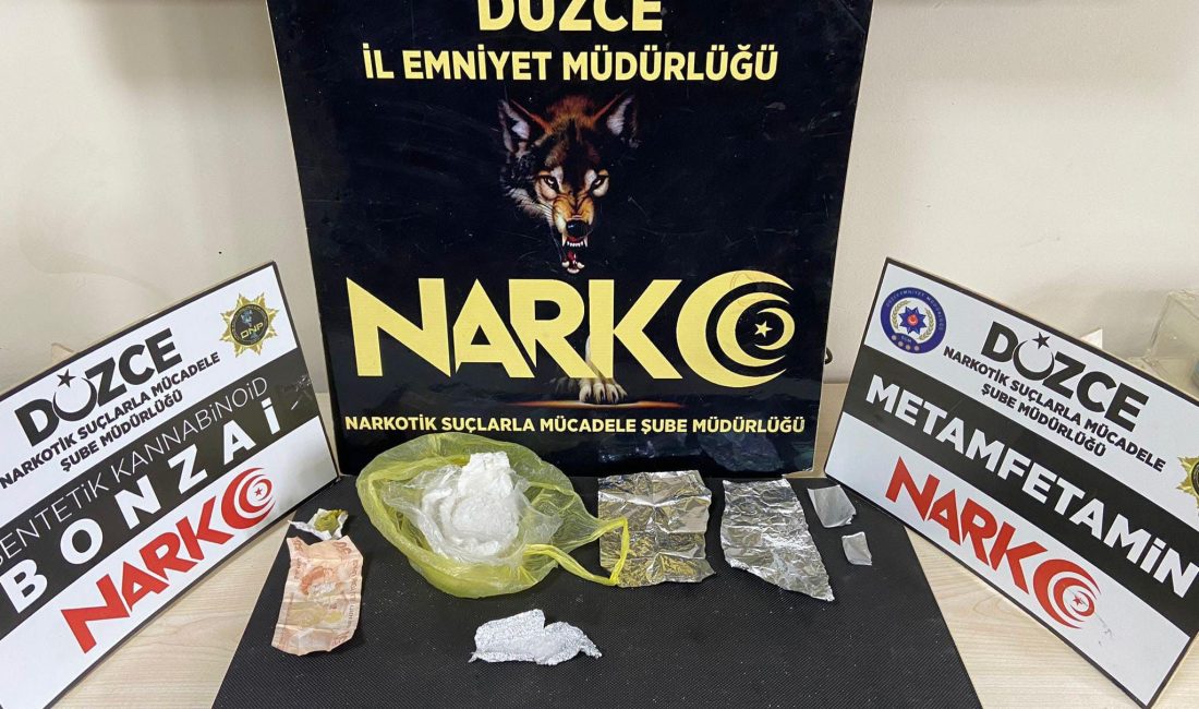 Düzce genelinde narkotik suçlarla