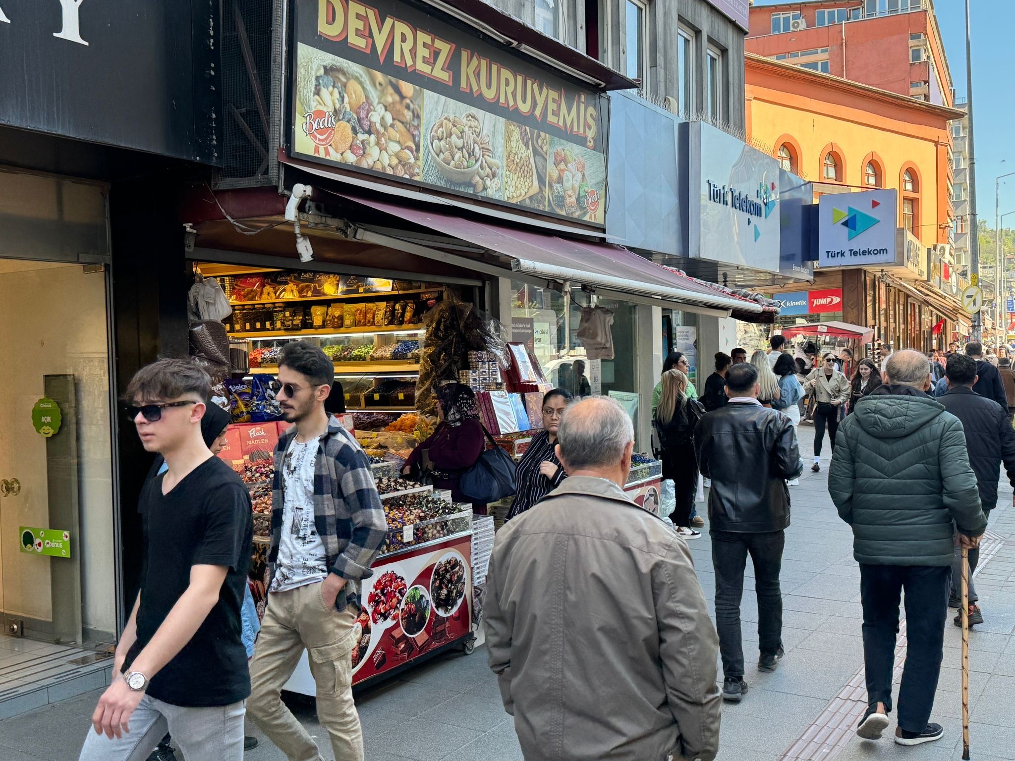 Zonguldak’ta bayram öncesi yoğunluk…