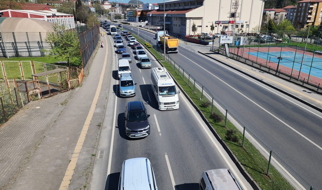 Zonguldak‘ın Ereğli ilçesi yaklaşan