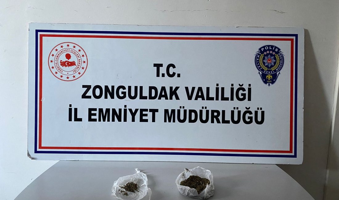 Zonguldak'ta polis ekiplerince düzenlenen