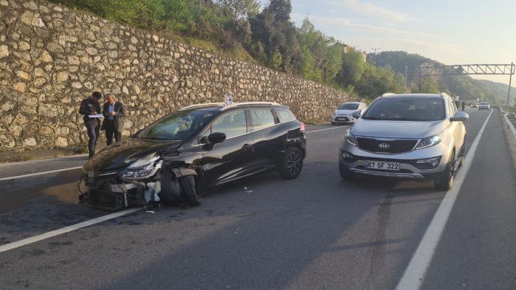 Zonguldak‘ın Alaplı ilçesinde meydana