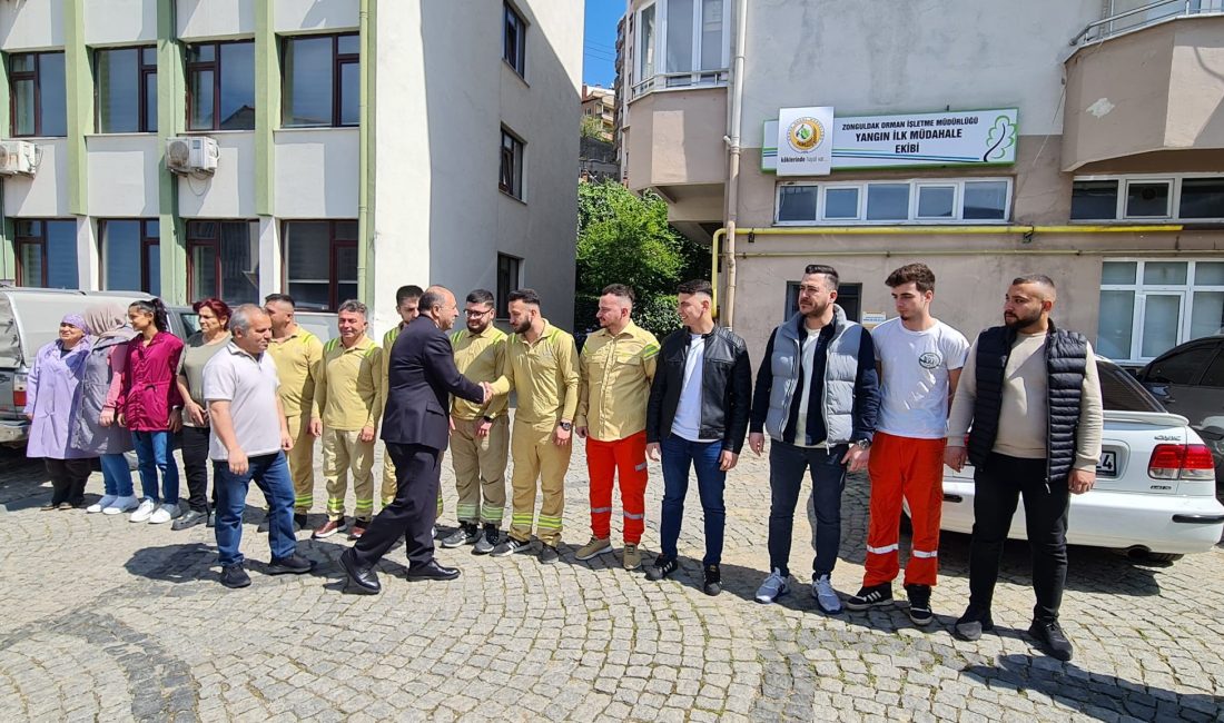 Zonguldak'ta orman yangınlarına karşı