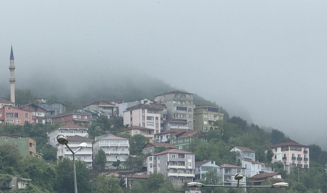 Zonguldak’ta yoğun sis yüksek