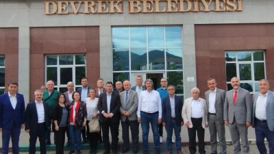 Devrek Belediye Başkanı Özcan Ulupınar’a Zonguldak İl Dernekler Federasyonu Ziyareti