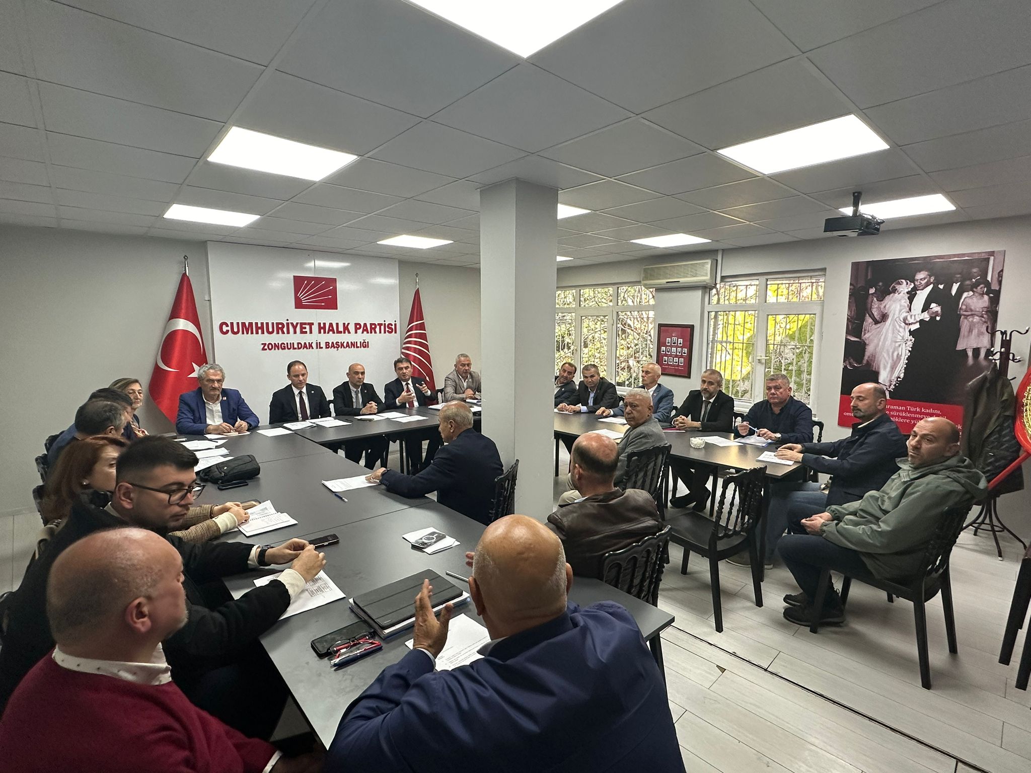 CHP BELEDİYE MECLİS TOPLANTISI GERÇEKLEŞTİRİLDİ