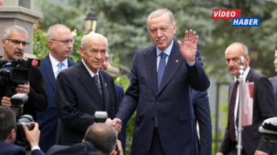 Erdoğan, Bahçeli’yi ziyaret etti