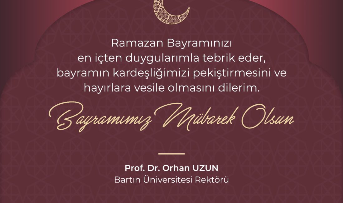 Bartın Üniversitesi (BARÜ) Rektörü