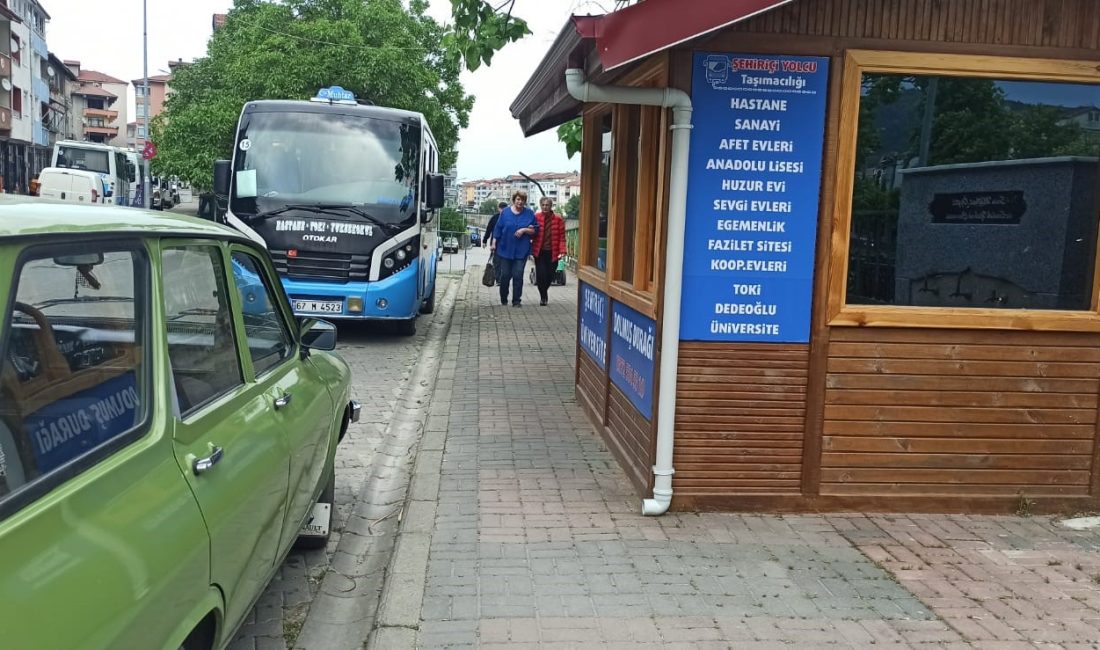 Zonguldak‘ın Devrek ilçesinde yaya