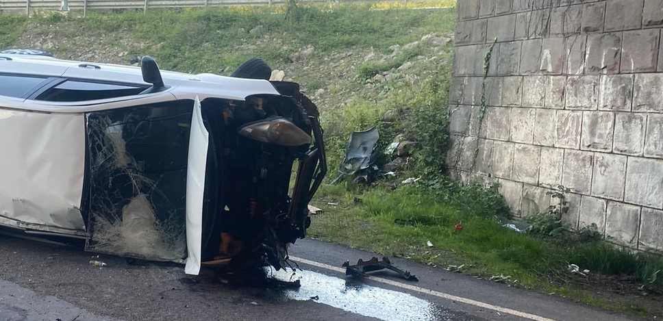 Zonguldak’ın Kozlu ilçesinde sürücüsünün