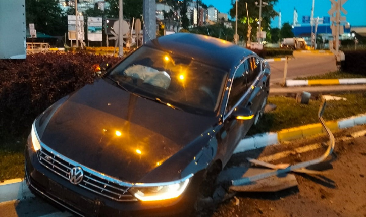 Zonguldak’ta bir otomobil sürücüsünün