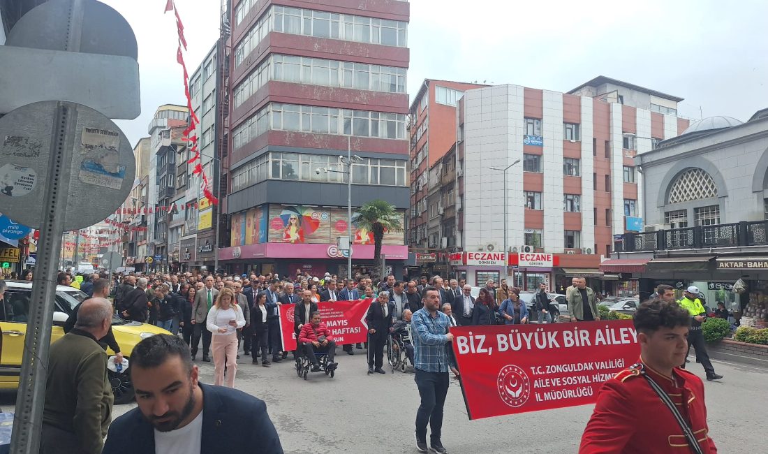 Yürüyüşe Zonguldak Vali yardımcısı