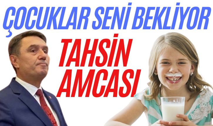 ÇOCUKLAR TAHSİN AMCALARINI BEKLİYOR!