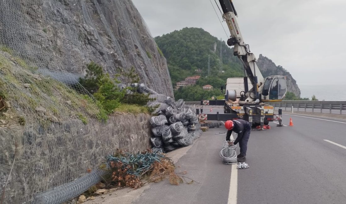 Zonguldak kara yolunda güvenlik