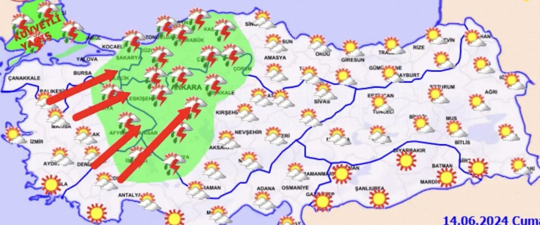 Meteoroloji yetkililerinden alınan bilgilere