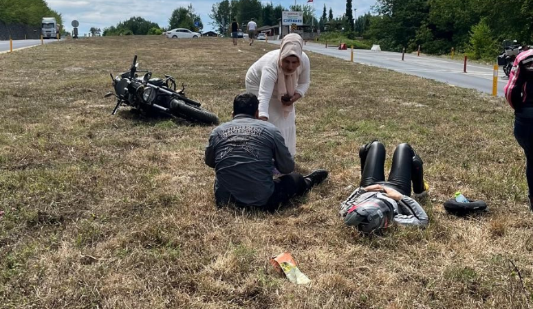  Zonguldak'ın Ereğli ilçesinde yola