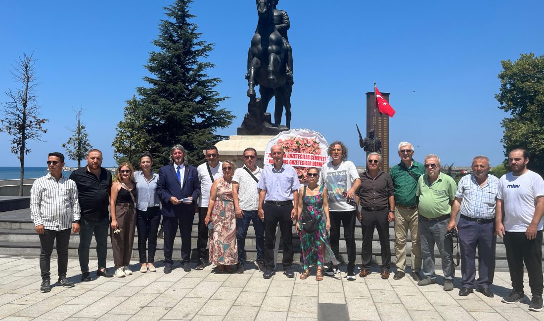 Zonguldak'ta Basın Bayramı Töreni