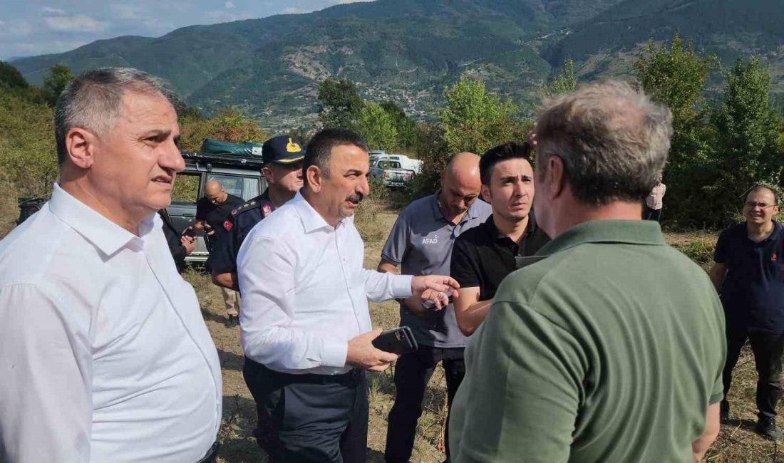 Zonguldak’ın Devrek ilçesinde çıkan