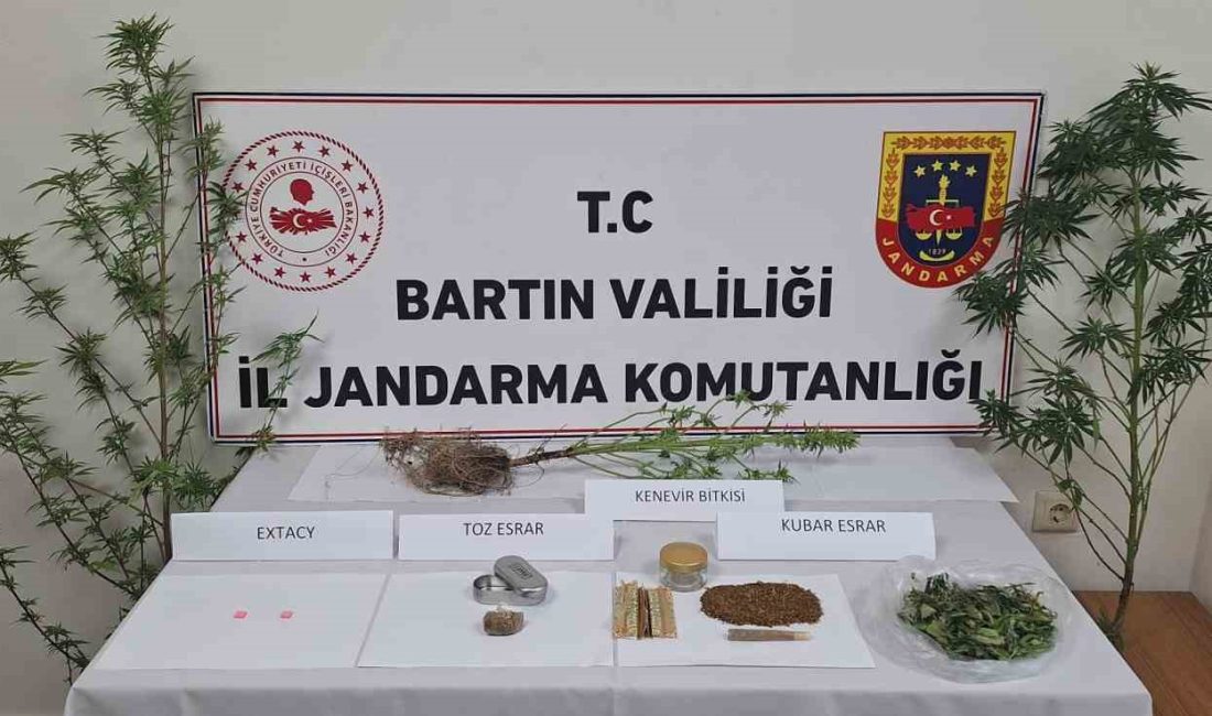 Bartın’da jandarma ekipleri düzenlediği