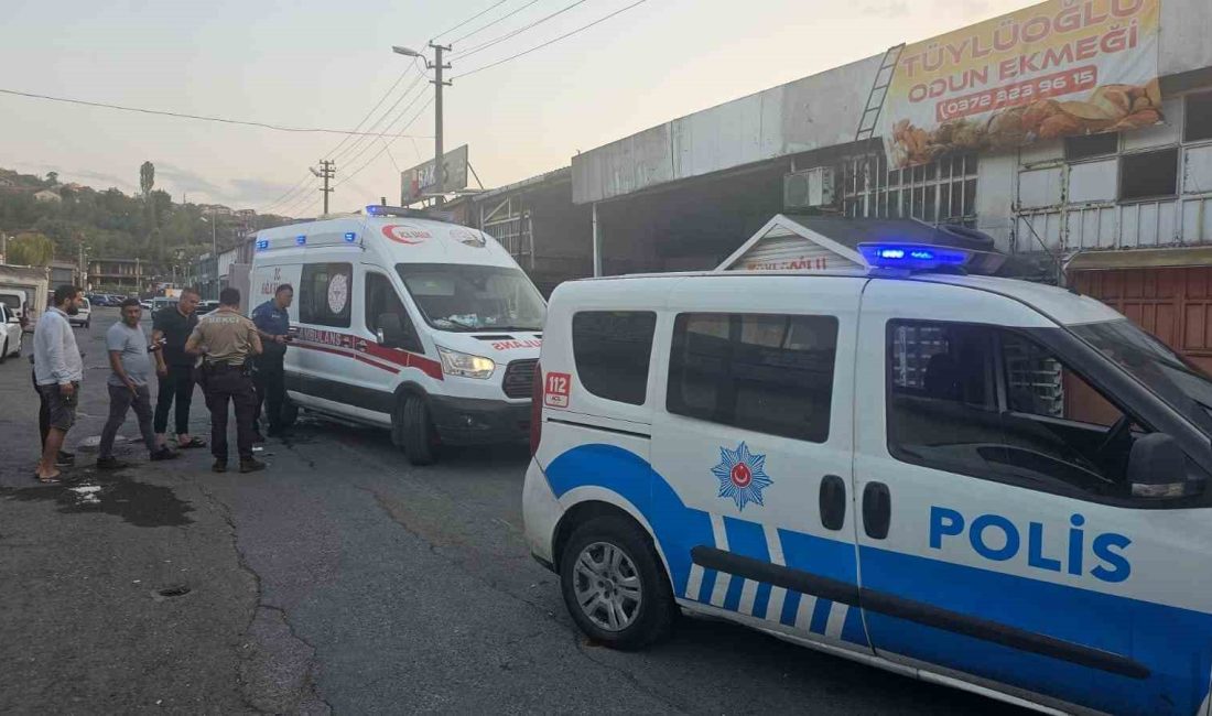 Zonguldak’ın Ereğli ilçesinde aracını