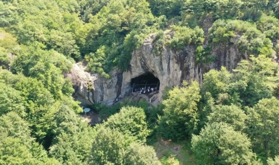 Zonguldak'ta İnönü Mağarası'nda Arkeolojik