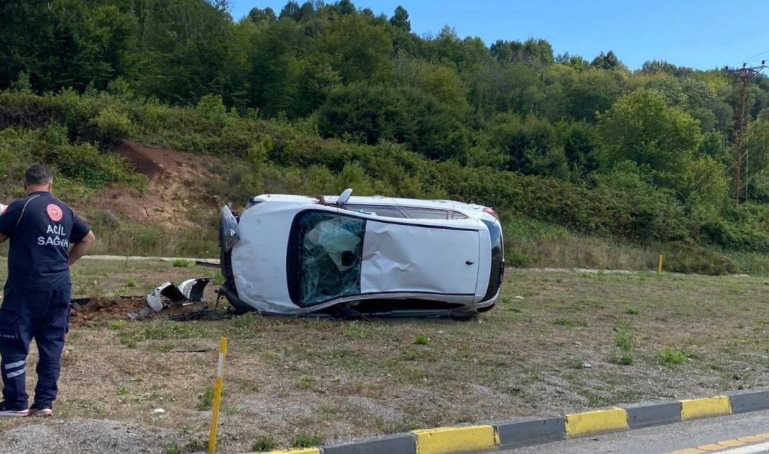 Zonguldak'ın Ereğli ilçesinde meydana