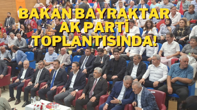 AK Parti İl Danışma Kuruluna Enerji Bakanı Alparslan Bayraktar Katıldı