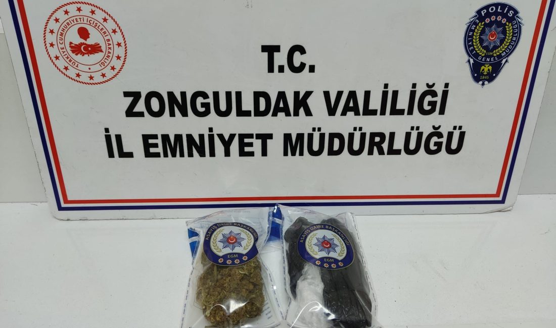  Zonguldak'ta uyuşturucu operasyonu: