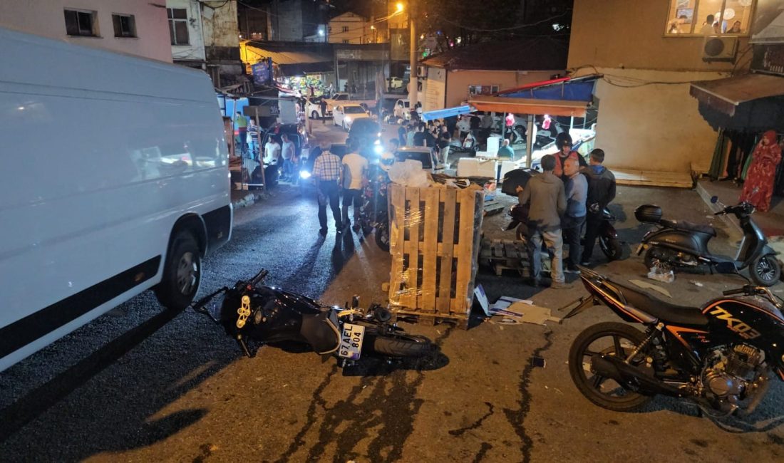 Zonguldak'ın Ereğli ilçesinde ters