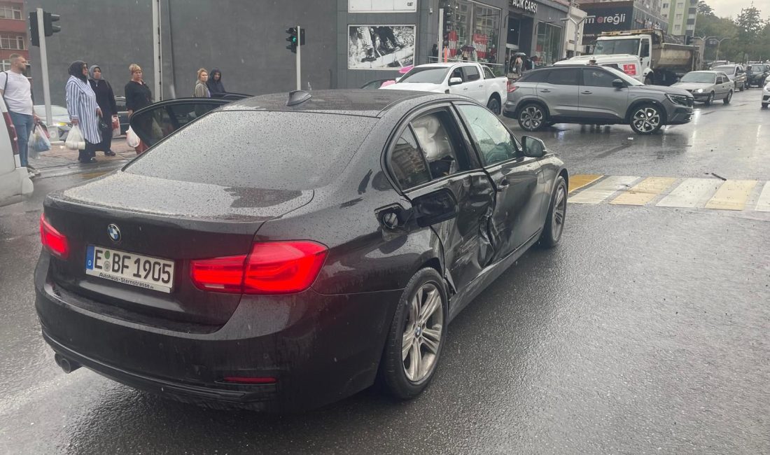 Zonguldak'ın Ereğli ilçesinde meydana