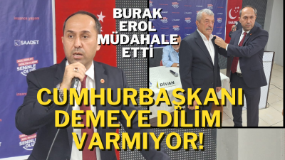 SAADET PARTİSİ TOPLANTISINDA CUMHURBAŞKANINA SERT SÖZLER!