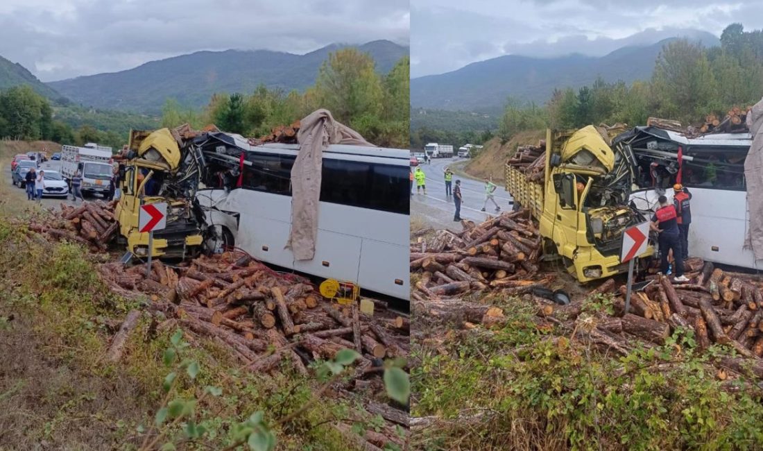 Zonguldak-Karabük yolu Gökçebey mevkiinde