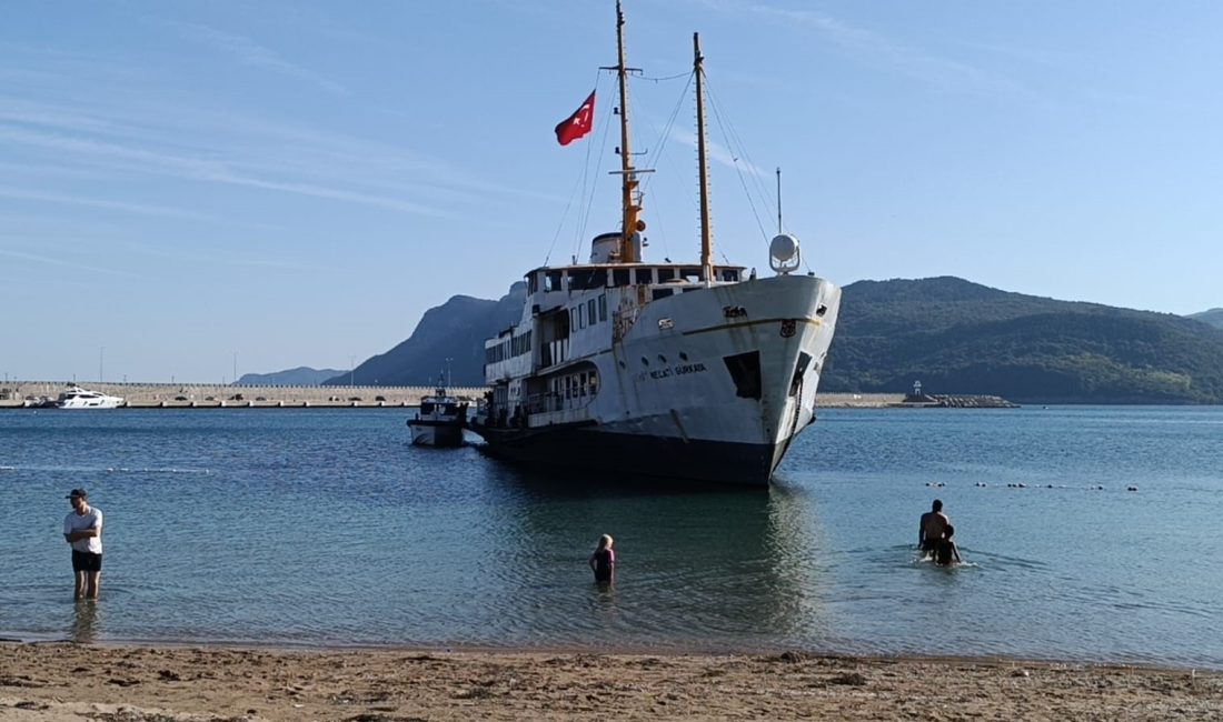 Bartın'ın Amasra ilçesinde halk