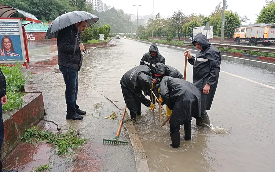 Zonguldak’ın Kozlu ilçesinde etkili