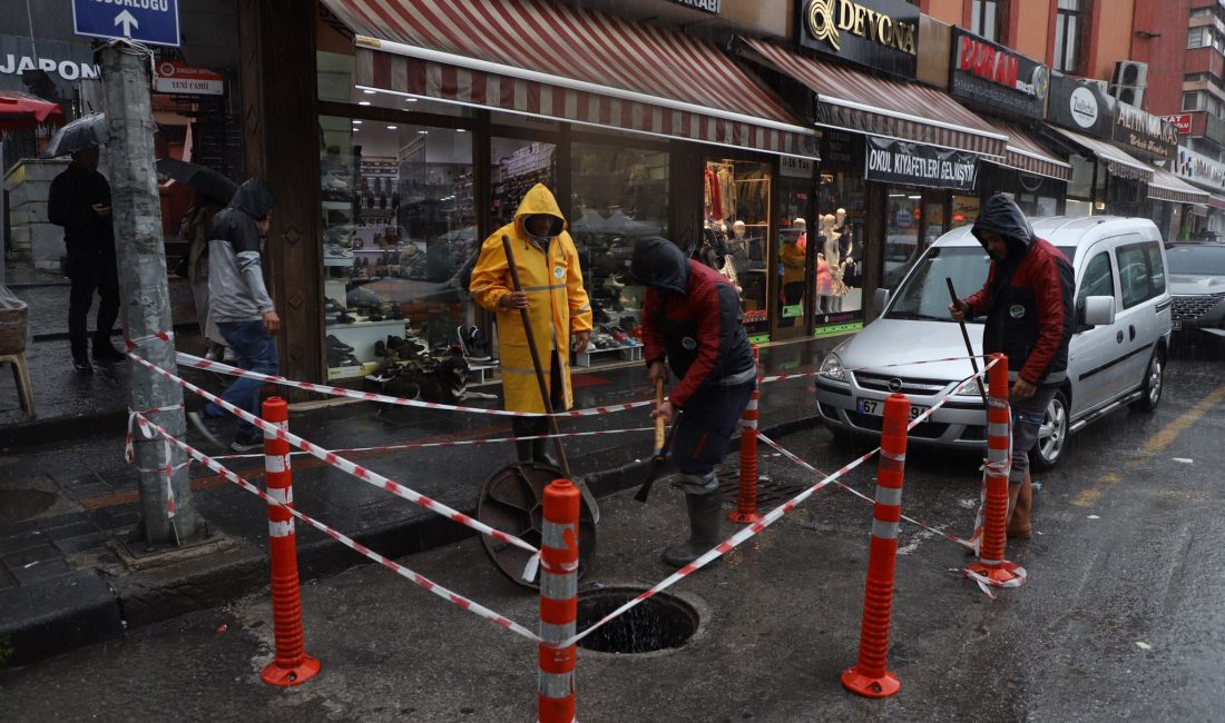 Zonguldak’ta etkili olan şiddetli