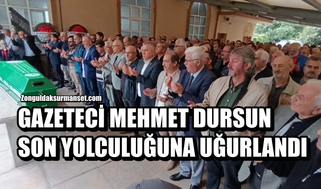 Ereğli’de Gazeteci Mehmet Dursun