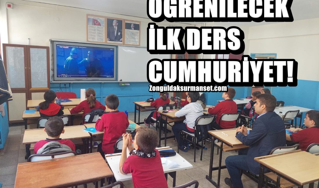 ZONGULDAK’TA ÖĞRENCİLER CUMHURİYET HAFTASININ