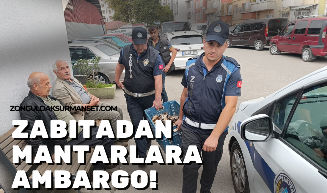 Zonguldak semt pazarında açıkta