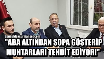 ”İKTİDAR PARTİSİNİN YAPTIĞI TEK ŞEY DÜĞÜN/CENAZELERE GİTMEK!”