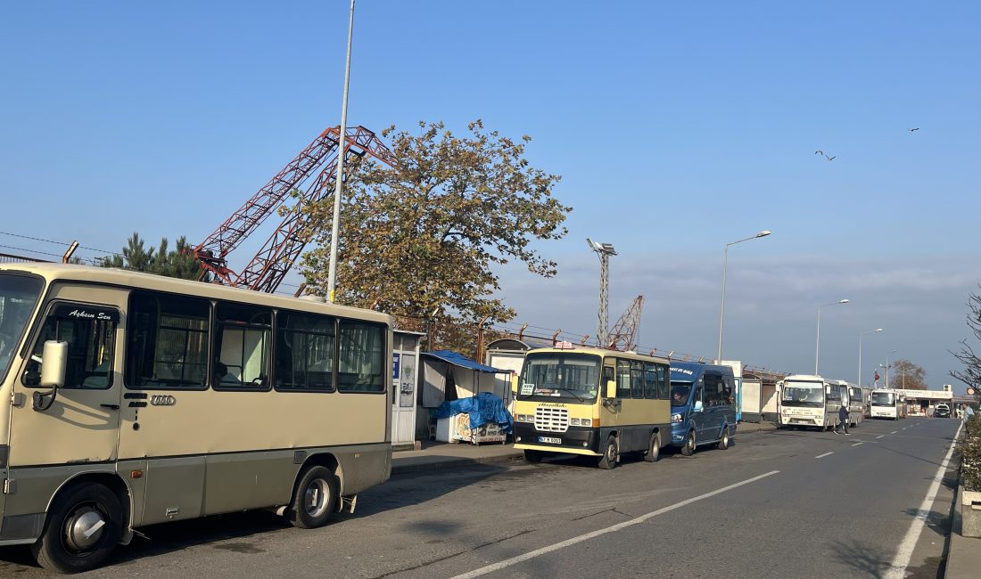 Zonguldak belediye duraklarının yerini