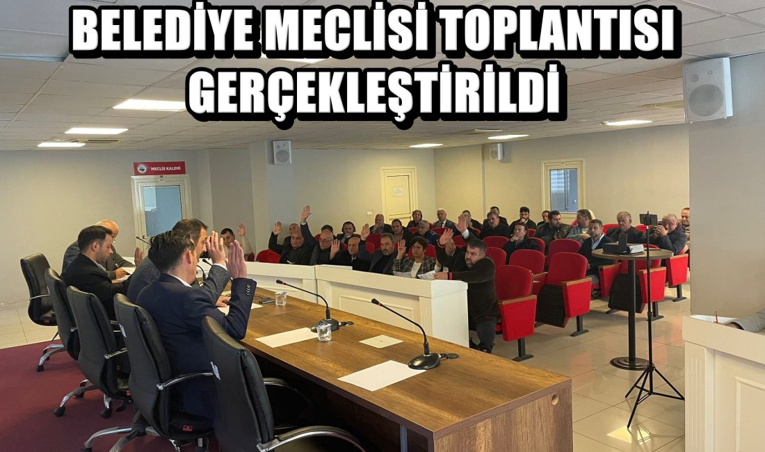 Kozlu Belediye meclisi toplantısı