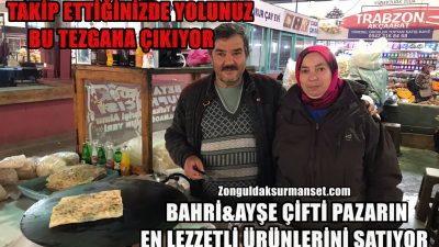 PAZARIN GÖZDE ÜRÜNLERİ BAHRİ&AYŞE ÇİFTİNİN ELİNDEN ÇIKIYOR!