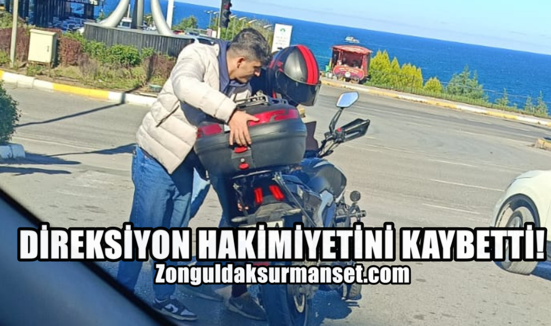 Motosiklet Sürücüsü Direksiyon Hakimiyetini