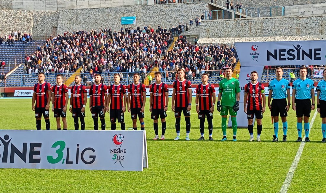 Zonguldakspor’un Pazar günü oynayacağı