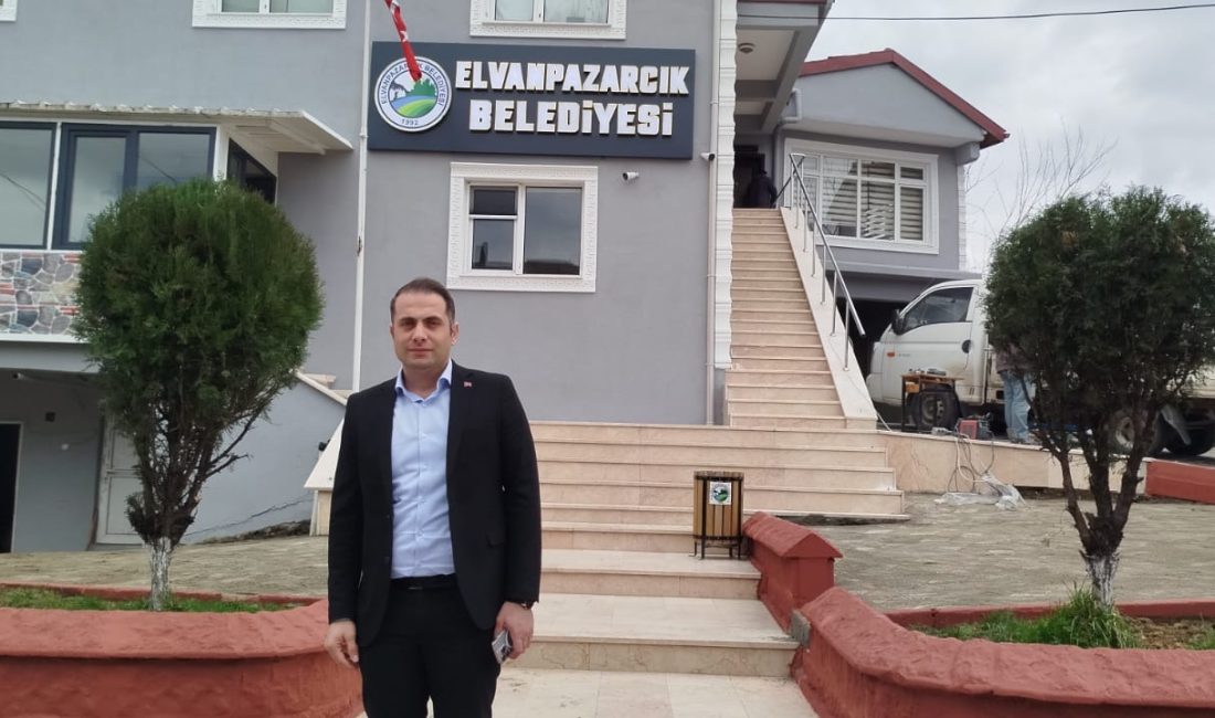 Elvanpazarcık belediye başkanı Ümit