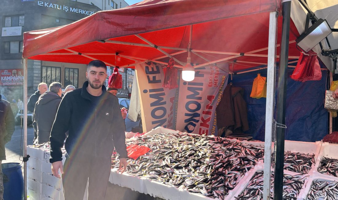 Zonguldak’ta balık tezgahlarında günlük